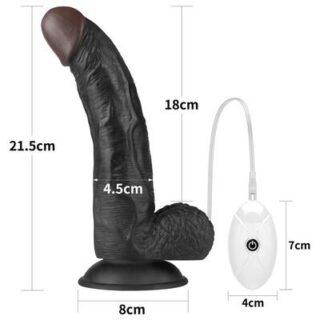 Arnes ajustable con dildo de 215 cm y 10 funciones 17