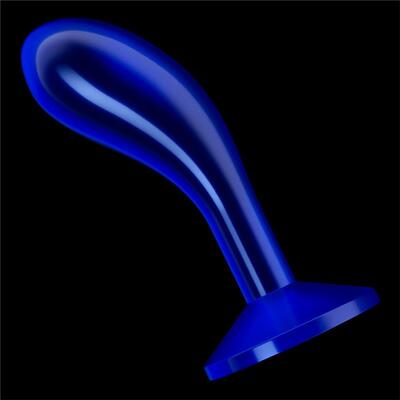 Plug anal Flawless Azul Transparente 2 4