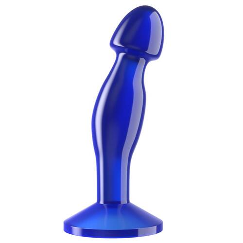 Plug anal Flawless Azul Transparente