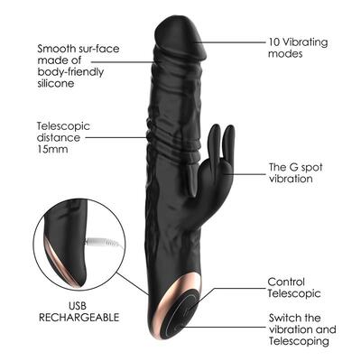 Vibrador con conejito Jamie 6