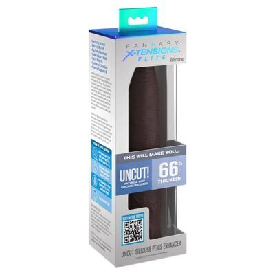 Extension para el pene Sleeve Uncut 1778 cm 4