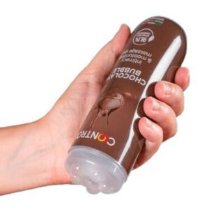 Gel lubricante de masaje 3 en 1 Chocolate Bubble 2