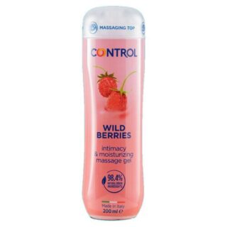 Gel lubricante de masaje 3 en 1 frutas del bosque