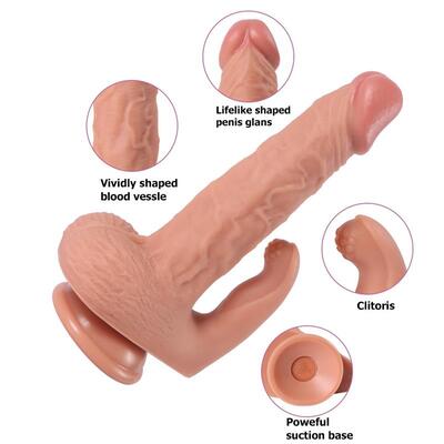 Dildo estimulador y vibrador Haydon 3