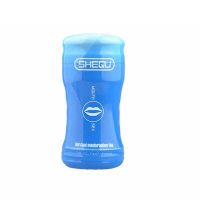 Masturbador masculino boca Shequ azul 2