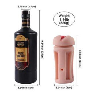 Masturbador vagina botella de licor 2