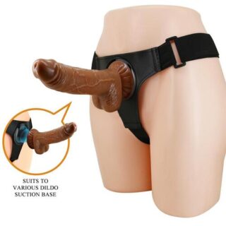 Arnés con dildo realista de 20 cm Michael