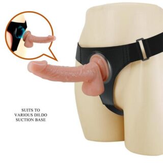 Arnés con dildo realista de 29 cm Kevia