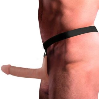Arnés hueco con dildo silicona 16 x 3,5 cm Intense 2