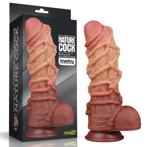 Dildo dual layer tamaño King Nature