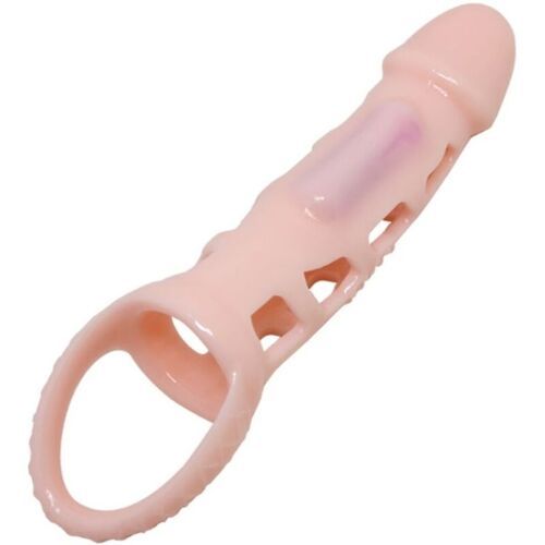 Funda extensora pene con vibración y strap