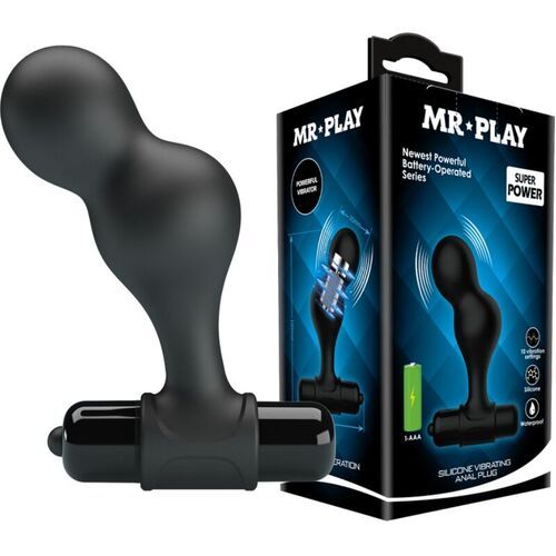 Plug anal 10 funciones de vibración Mr Play