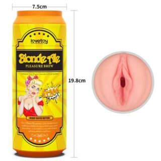 Lata masturbadora vagina Blond Ale 12