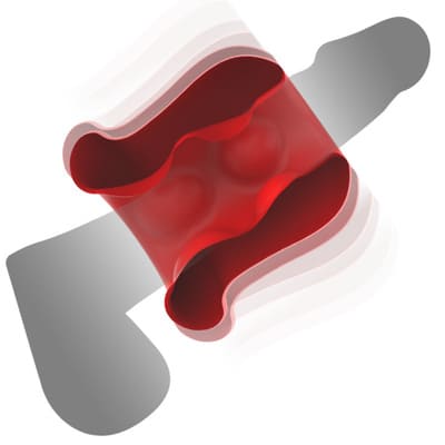 Masturbador Oral Extrem con vibración y succión Astra 3
