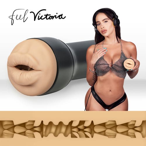 Masturbador boca Feel Victoria June