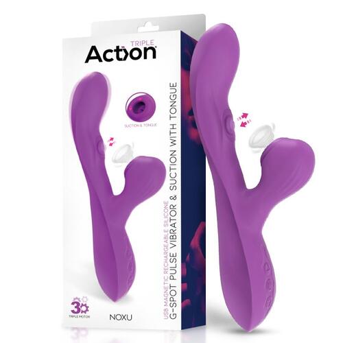 Vibrador con pulsación en el punto G Noxu