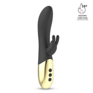 Vibrador conejito con función de calor Leums 2