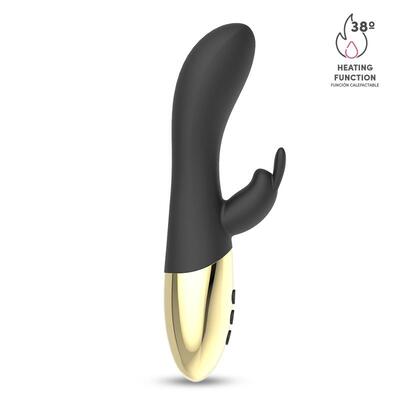 Vibrador conejito con función de calor Leums 3