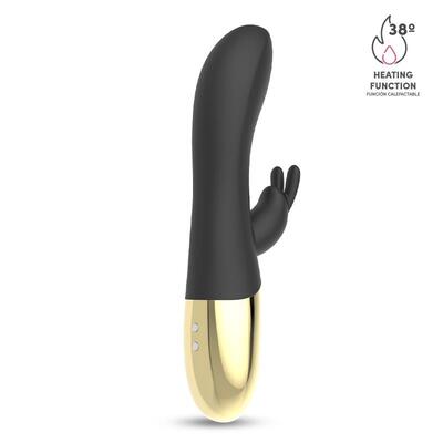Vibrador conejito con función de calor Leums 4