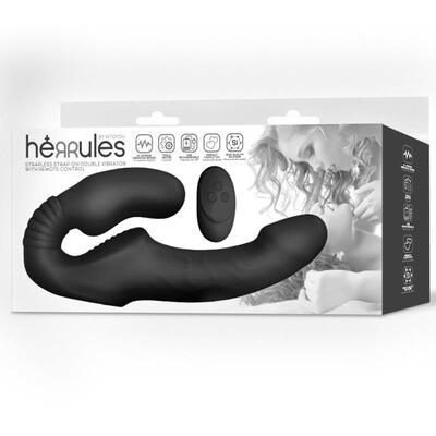 Vibrador doble sin arnés con control remoto Herrules 3