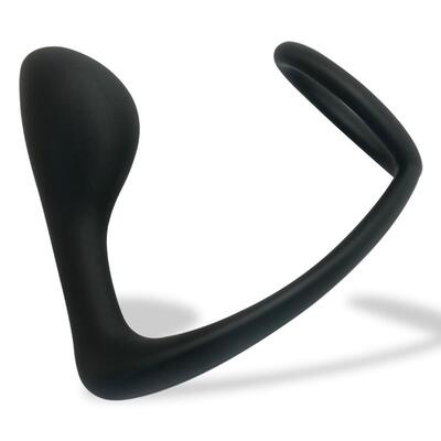 Plug anal con anillo para testículos Yastant 3