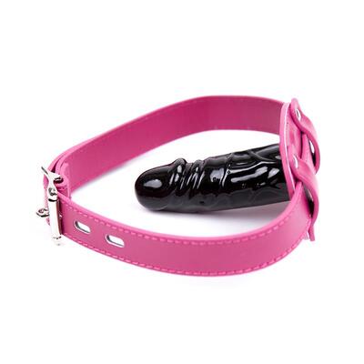Mordaza de dildo ajustable 3