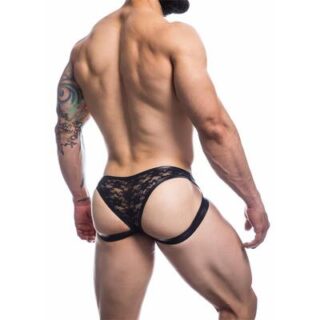 Slip estilo suspensorio con encaje L4CE04 CUT4MEN 2