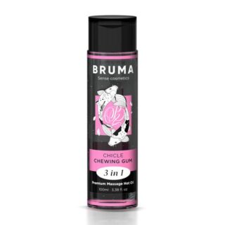 Aceite de masaje Premium efecto calor sabor chicle