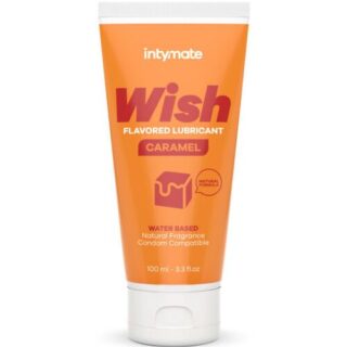 Lubricante aromatizado Wish caramelo