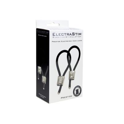 Set de 2 anillos para el pene plateado Prestige 3