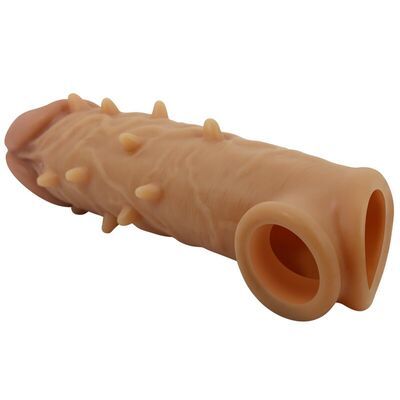Funda para el pene extensora y estimuladora 3