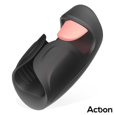 Masturbador con lengua pulsación y vibración Kubex 6