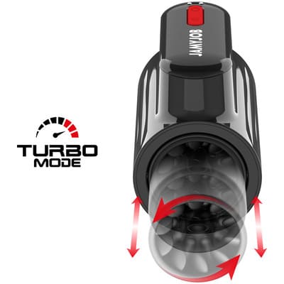Masturbador turbo con empuje y rotación Vortex 4