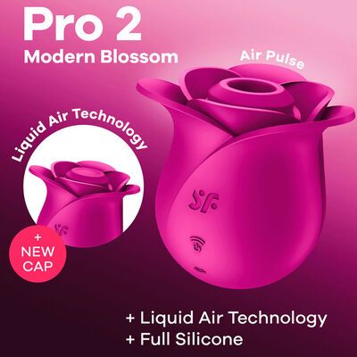 Vibrador Air Pulse Pro 2 Modern Blossom 7