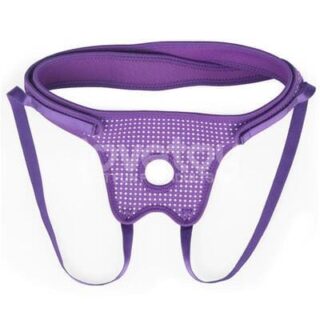 Arnés Easy Strap On Harness Polka Dots púrpura 2