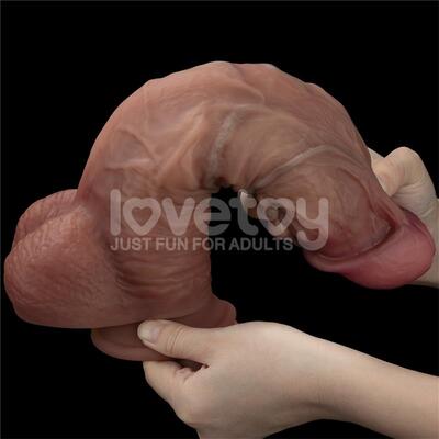Dildo de doble capa XXL 27 cm Lovetoy 8