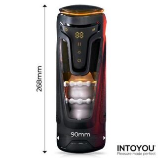 Masturbador masculino con Thrusting vibración y calor Conor 2