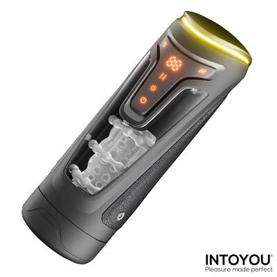 Masturbador masculino con Thrusting vibración y calor Conor 3