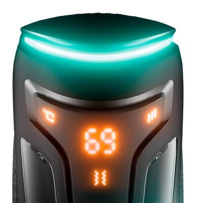 Masturbador masculino con Thrusting vibración y calor Conor 5
