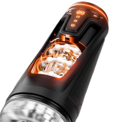 Masturbador masculino con Thrusting vibración y calor Conor 6