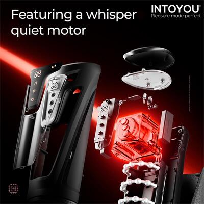 Masturbador masculino con Thrusting vibración y calor Conor 7