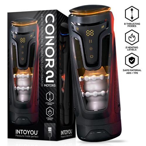 Masturbador masculino con Thrusting vibración y calor Conor