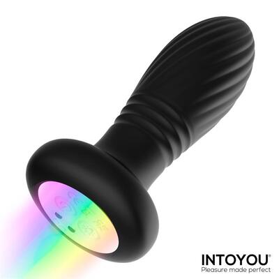 Plug anal con Thrusting y luces led Tiany 2