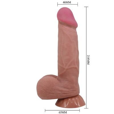 Dildo retráctil piel deslizante 2 3