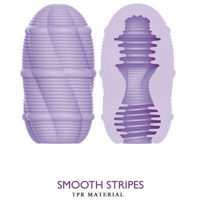Huevo masturbador Smooth Stripes Cupid 2