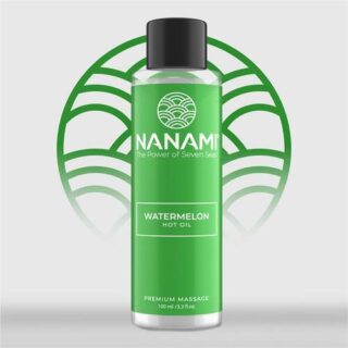 Aceite de masaje efecto calor con aroma a sandía