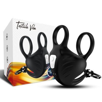 Anillo vibrador testículos con control remoto Manta 5
