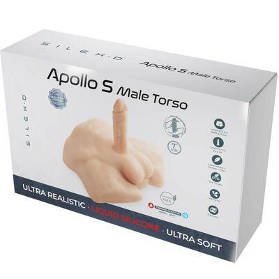 Torso bajo realístico masculino Apollo S 4