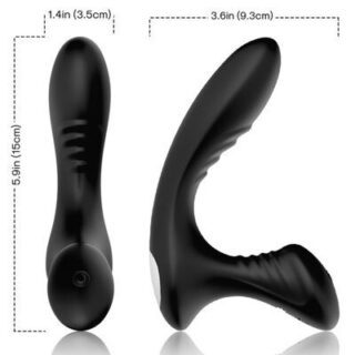 Vibrador anal de próstata y plug con control remoto Storm 2