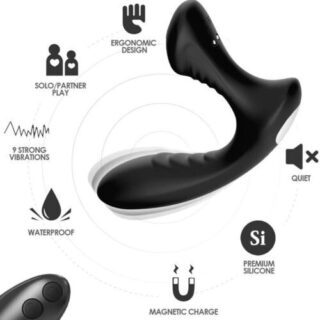 Vibrador anal de próstata y plug con control remoto Storm